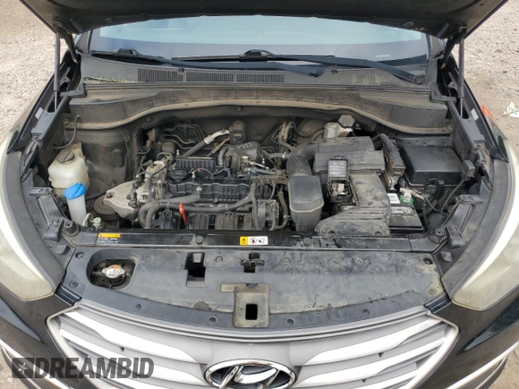 2017 Hyundai Santa Fe 2.4L with VIN 5XYZTDLB3HG444157, listed as a Copart auction lot 60741295 with 97,119 mi miles and Clean title. Bid and sale history available at DreamBid. Image 11.