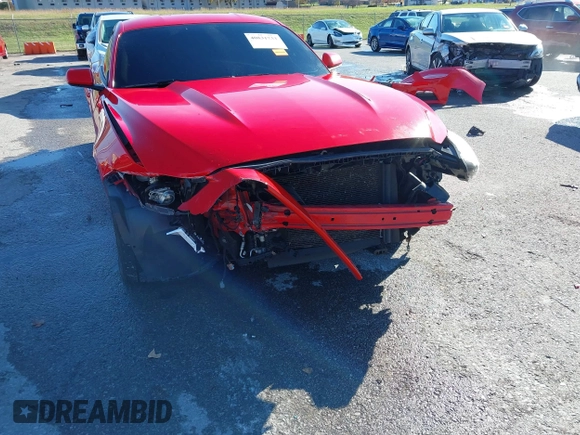 2016 Ford Mustang V6 with VIN 1FA6P8AM7G5201452, listed as a IAAI auction lot 40831733 with 97,592 mi miles and . Bid and sale history available at carsss.com. Image 6.