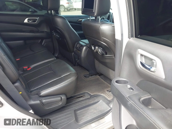 2014 Nissan Pathfinder Platinum Hybrid with VIN 5N1CR2MN2EC651300, listed as a IAAI auction lot 42417443 with 144,710 mi miles and . Bid and sale history available at DreamBid. Image 8.