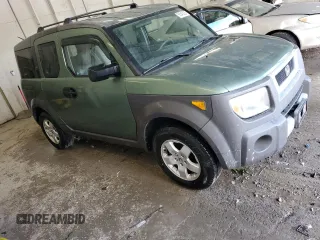 2004 Honda Element EX with VIN 5J6YH18624L012112, listed as a Copart auction lot 58342825 with 205,305 mi miles and Salvage title. Bid and sale history available at DreamBid. Image 4.