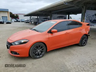 2015 Dodge Dart SXT with VIN 1C3CDFBB0FD316054, listed as a Copart auction lot 54510425 with 86,091 mi miles and Salvage title. Bid and sale history available at DreamBid. Image 1.