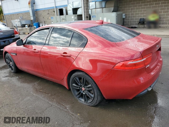 2018 Jaguar XE 25t Prestige with VIN SAJAK4FX4JCP24351, listed as a Copart auction lot 74556834 with 66,406 mi miles and Salvage Title. Bid and sale history available at carsss.com. Image 2.