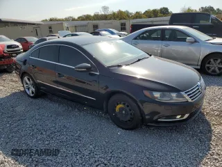 2013 Volkswagen CC R-Line with VIN WVWBP7AN1DE506629, listed as a Copart auction lot 76407484 with 154,551 mi miles and Clean Title. Bid and sale history available at carsss.com. Image 4.