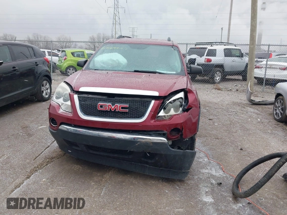 2011 GMC Acadia SL with VIN 1GKKRNED3BJ257940, listed as a IAAI auction lot 41564647 with 180,664 mi miles and . Bid and sale history available at carsss.com. Image 12.