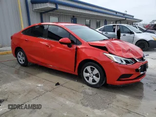 2018 Chevrolet Cruze LS with VIN 1G1BC5SM7J7132865, listed as a Copart auction lot 50079455 with 116,821 mi miles and Salvage Title. Bid and sale history available at DreamBid. Image 4.