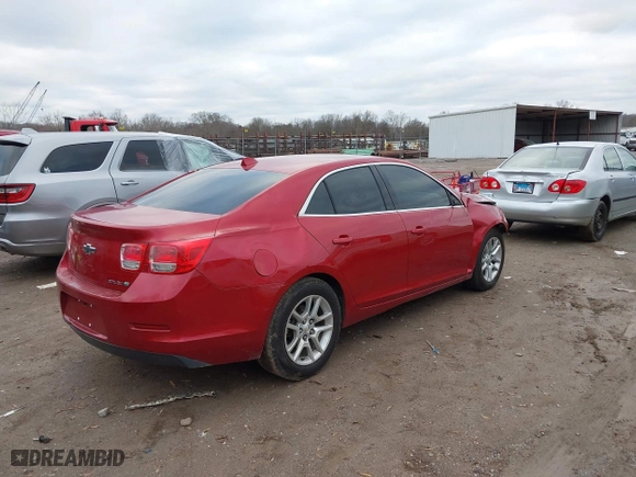 2013 Chevrolet Malibu ECO with VIN 1G11F5RR2DF112893, listed as a IAAI auction lot 41139031 with 142,713 mi miles. Bid and sale history available at carsss.com. Image 4.