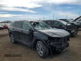 2020 GMC Terrain SLT with VIN 3GKALVEV5LL265232, listed as a Copart auction lot 46223335 with 94,704 mi miles and Salvage title. Bid and sale history available at DreamBid. Image 4.