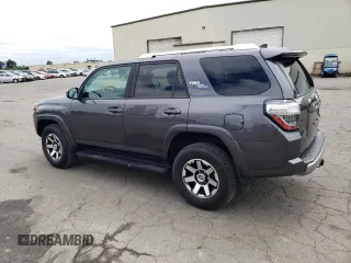 2022 Toyota 4Runner TRD Off Road with VIN JTEPU5JRXN6007051, listed as a Copart auction lot 60082665 with 59,737 mi miles and Salvage title. Bid and sale history available at DreamBid. Image 2.