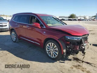 2020 Cadillac XT6 FWD Premium Luxury with VIN 1GYKPERSXLZ103765, listed as a Copart auction lot 73532524 with 44,084 mi miles and Salvage Title. Bid and sale history available at carsss.com. Image 4.