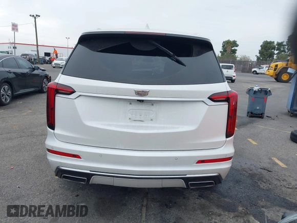 2020 Cadillac XT6 AWD Premium Luxury with VIN 1GYKPDRS3LZ197322, listed as a IAAI auction lot 41722467 with 58,128 mi miles and . Bid and sale history available at DreamBid. Image 16.