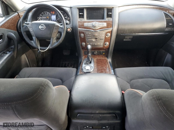 2018 Nissan Armada SL with VIN JN8AY2ND1J9052548, listed as a Copart auction lot 88056125 with 160,027 mi miles and Salvage Title. Bid and sale history available at carsss.com. Image 8.