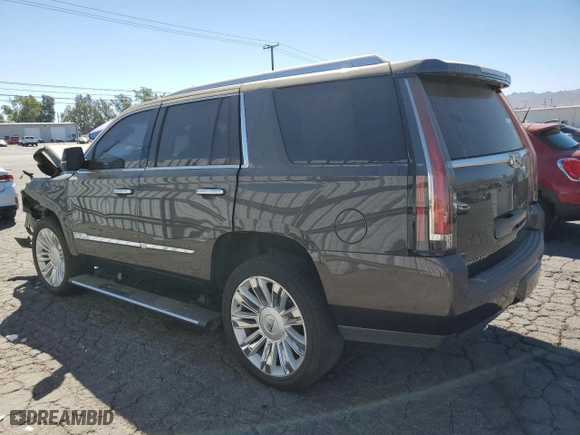 2015 Cadillac Escalade Premium with VIN 1GYS4NKJ4FR644633, listed as a Copart auction lot 68281054 with 143,470 mi miles and Salvage Title. Bid and sale history available at carsss.com. Image 2.