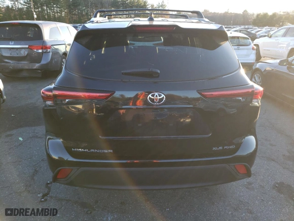 2023 Toyota Highlander L with VIN 5TDKDRBH9PS041402, listed as a Copart auction lot 82399854 with 30,208 mi miles and Salvage Title. Bid and sale history available at carsss.com. Image 6.