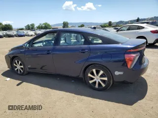 2017 Toyota Mirai with VIN JTDBVRBD9HA001930, listed as a Copart auction lot 57167705 with 57,842 mi miles and Salvage title. Bid and sale history available at DreamBid. Image 2.