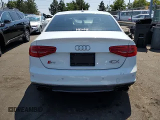 2014 Audi S4 Premium Plus with VIN WAUBGAFL6EA071441, listed as a Copart auction lot 65486104 with 105,621 mi miles and Salvage Title. Bid and sale history available at carsss.com. Image 6.