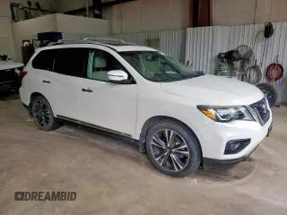2017 Nissan Pathfinder Platinum с VIN 5N1DR2MN7HC632492, выставлен на аукционе Copart как лот 60249745 с пробегом 73 355 миль миль и Списание • Salvage title. История ставок и продаж доступна на DreamBid. Изображение 4.