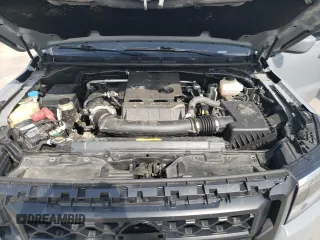 2022 Nissan Frontier Pro-4X with VIN 1N6ED1EK3NN676511, listed as a Copart auction lot 52030375 with 34,753 mi miles and Salvage title. Bid and sale history available at DreamBid. Image 12.