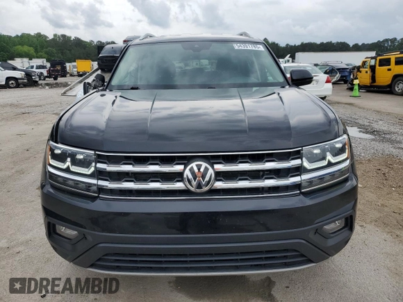 2019 Volkswagen Atlas SE with VIN 1V2WR2CA2KC546430, listed as a Copart auction lot 54391785 with 145,839 mi miles and Salvage title. Bid and sale history available at DreamBid. Image 5.