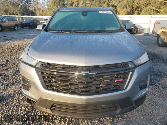2023 Chevrolet Traverse RS with VIN 1GNERJKW4PJ145301, listed as a Copart auction lot 82915334 with 22,028 mi miles and Salvage Title. Bid and sale history available at carsss.com. Image 5.