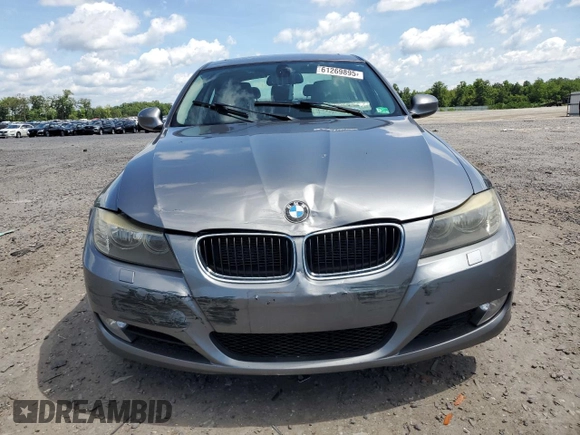 2011 BMW 3 Series 328i xDrive with VIN WBAPK7C54BA973482, listed as a Copart auction lot 61269895 with Not provided miles and Salvage title. Bid and sale history available at DreamBid. Image 5.