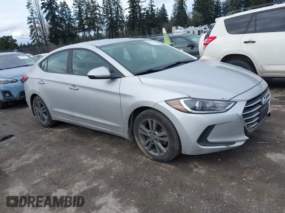 2018 Hyundai Elantra SEL with VIN 5NPD84LF8JH239866, listed as a IAAI auction lot 41597467 with 164,151 mi miles and . Bid and sale history available at DreamBid. Image 1.