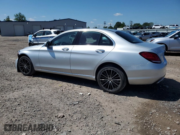 2019 Mercedes-Benz C 300 with VIN 55SWF8EB9KU310247, listed as a Copart auction lot 63183405 with 44,522 mi miles and Salvage title. Bid and sale history available at DreamBid. Image 2.