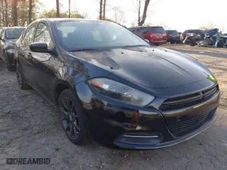 2016 Dodge Dart SE with VIN 1C3CDFAA2GD607830, listed as a IAAI auction lot 41894376 with 85,844 mi miles. Bid and sale history available at carsss.com. Image 1.