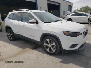 2019 Jeep Cherokee Limited with VIN 1C4PJLDN3KD160680, listed as a Copart auction lot 56546863 with 101,967 mi miles and . Bid and sale history available at DreamBid. Image 4.