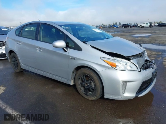 2015 Toyota Prius Four with VIN JTDKN3DUXF0482915, listed as a IAAI auction lot 41827372 with 125,830 mi miles. Bid and sale history available at carsss.com. Image 1.