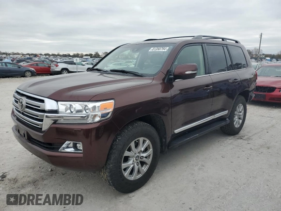 2017 Toyota Land Cruiser z VIN JTMCY7AJ9H4053712, wystawiony jako Copart lot #81350794 z przebiegiem 124 942 mil mil oraz Szkoda całkowita • Salvage title. Historia ofert i sprzedaży dostępna na DreamBid. Obrazek 1.