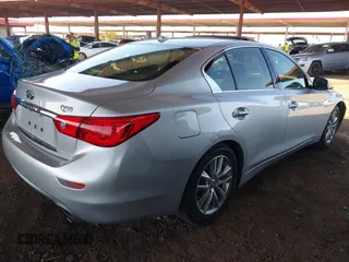 2017 Infiniti Q50 3.0t Premium with VIN JN1EV7AP4HM739763, listed as a IAAI auction lot 42011605 with 90,608 mi miles. Bid and sale history available at carsss.com. Image 4.