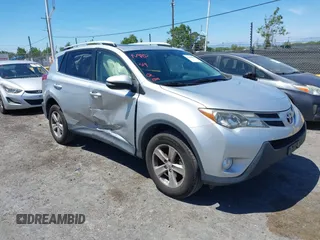 2013 Toyota RAV4 XLE with VIN JTMRFREV9DD031180, listed as a IAAI auction lot 42239456 with 224,030 mi miles and . Bid and sale history available at DreamBid. Image 1.