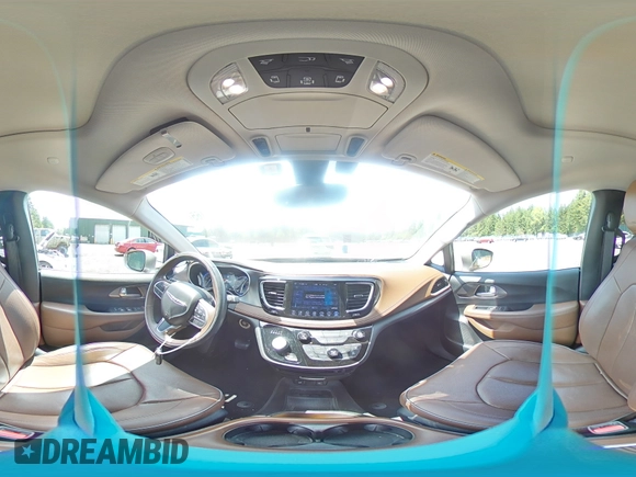 2017 Chrysler Pacifica Limited with VIN 2C4RC1GGXHR679820, listed as a Copart auction lot 60559165 with 68,425 mi miles and Salvage title. Bid and sale history available at DreamBid. Image 15.