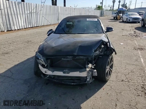 2015 BMW 2 Series 228i with VIN WBA1K5C59FV242992, listed as a Copart auction lot 75433654 with Not provided miles and Salvage title. Bid and sale history available at DreamBid. Image 11.