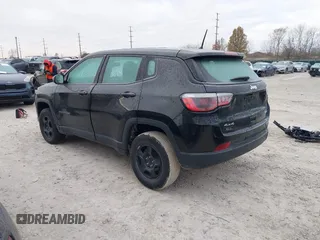 2017 Jeep Compass Sport with VIN 3C4NJDAB3HT628675, listed as a IAAI auction lot 40987530 with 92,254 mi miles and . Bid and sale history available at DreamBid. Image 3.