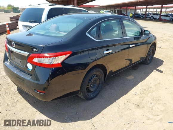 2014 Nissan Sentra S with VIN 3N1AB7AP1EL674190, listed as a IAAI auction lot 41995623 with 146,755 mi miles and . Bid and sale history available at DreamBid. Image 4.