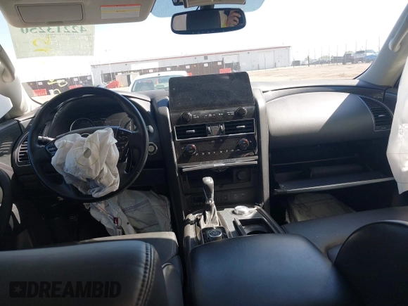 2023 Nissan Armada SV with VIN JN8AY2AD9P9692845, listed as a IAAI auction lot 42213250 with 59,880 mi miles and . Bid and sale history available at DreamBid. Image 5.