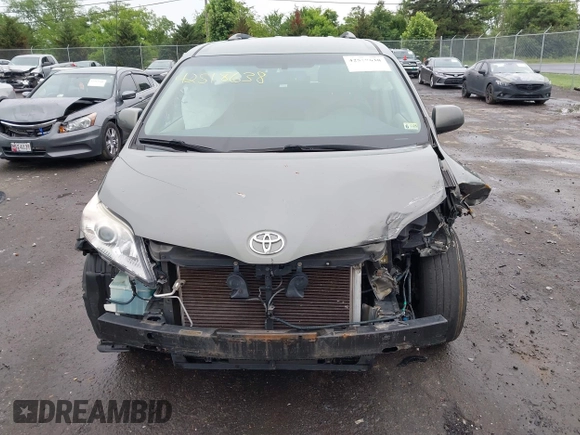 2012 Toyota Sienna LE AAS with VIN 5TDKK3DC9CS176135, listed as a IAAI auction lot 42518638 with 171,716 mi miles and . Bid and sale history available at DreamBid. Image 13.