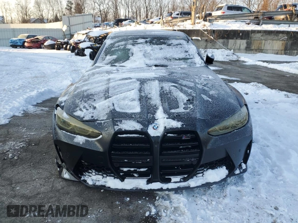 2023 BMW M3 Competition xDrive with VIN WBS43AY05PFP62243, listed as a Copart auction lot 41919185 with 0 mi miles and Salvage Title. Bid and sale history available at carsss.com. Image 5.