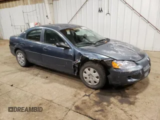 2002 Dodge Stratus SE with VIN 1B3EL36X82N124222, listed as a Copart auction lot 75369414 with 61,832 mi miles and Non Repairable. Bid and sale history available at DreamBid. Image 4.