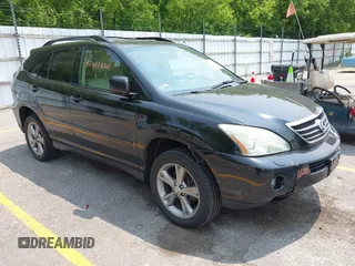 2006 Lexus RX 400h z VIN JTJHW31U060016550, wystawiony jako IAAI lot #42411820 z przebiegiem 308 543 mil mil oraz . Historia ofert i sprzedaży dostępna na DreamBid. Obrazek 1.