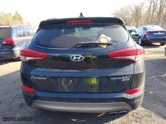 2016 Hyundai Tucson Limited with VIN KM8J3CA23GU165293, listed as a IAAI auction lot 41756821 with 59,998 mi miles. Bid and sale history available at carsss.com. Image 16.
