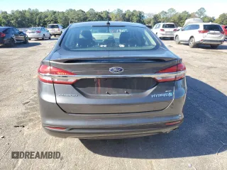 2017 Ford Fusion Hybrid SE with VIN 3FA6P0LU0HR374551, listed as a Copart auction lot 84612714 with 121,991 mi miles and Salvage title. Bid and sale history available at DreamBid. Image 6.