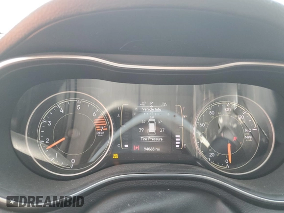 2020 Jeep Cherokee Latitude Plus with VIN 1C4PJMLB1LD652025, listed as a Copart auction lot 58312855 with 94,068 mi miles and Salvage title. Bid and sale history available at DreamBid. Image 9.