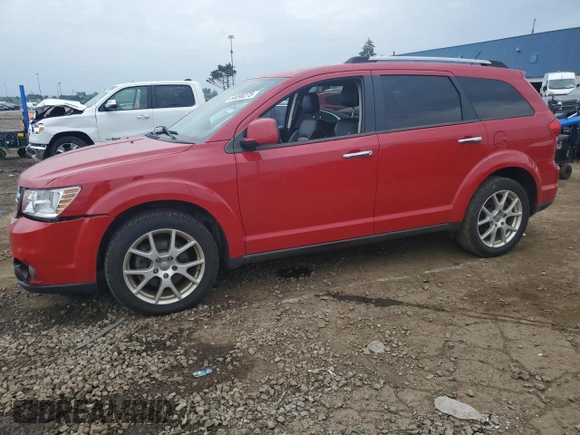 2013 Dodge Journey Crew with VIN 3C4PDCDG3DT597245, listed as a Copart auction lot 64098275 with 172,680 mi miles and Clean title. Bid and sale history available at DreamBid. Image 1.