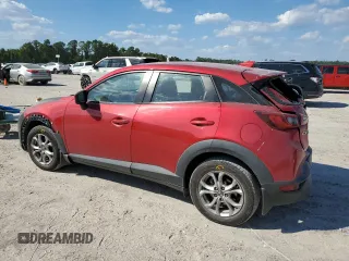 2017 Mazda CX-3 Sport with VIN JM1DKDB72H0148787, listed as a Copart auction lot 74124464 with 137,004 mi miles and Salvage Title. Bid and sale history available at carsss.com. Image 2.