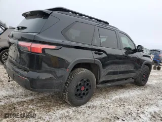 2024 Toyota Sequoia SR5 with VIN 7SVAAABA9RX045915, listed as a Copart auction lot 45540045 with 10,639 mi miles and Salvage Title. Bid and sale history available at carsss.com. Image 3.