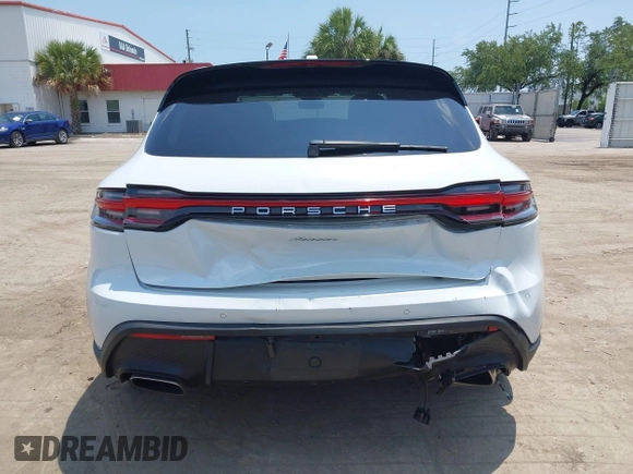 2023 Porsche Macan with VIN WP1AA2A55PLB11111, listed as a IAAI auction lot 42209465 with 25,612 mi miles and . Bid and sale history available at DreamBid. Image 6.