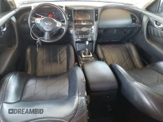 2010 Infiniti FX35 with VIN JN8AS1MUXAM800045, listed as a Copart auction lot 72498284 with 133,757 mi miles and Salvage Title. Bid and sale history available at carsss.com. Image 8.