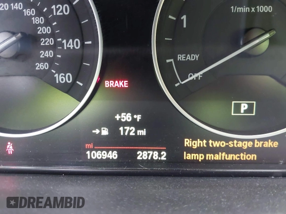 2015 BMW 4 Series 428i with VIN WBA3N7C58FK222925, listed as a IAAI auction lot 41776858 with 106,946 mi miles and . Bid and sale history available at carsss.com. Image 15.
